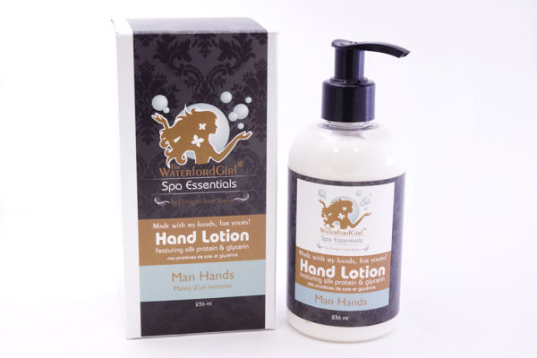 Man Hands Hand Lotion